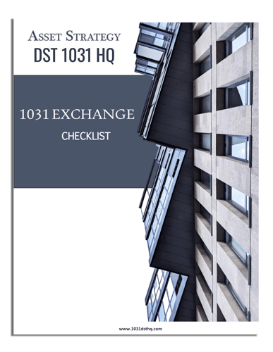 AS HQ 1031 Exhcange Checklist AS HQ 1031 Exhcange Checklist